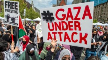 مظاهرات حاشدة داعمة لفلسطين في عدة مدن تركية