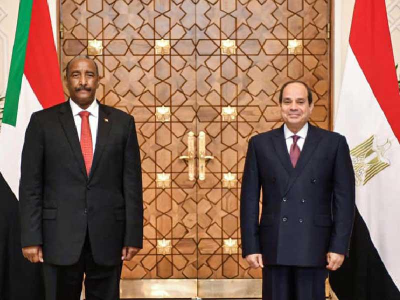 الرئيس السيسي يستقبل البرهان لبحث تعزيز التعاون ودعم استقرار السودان