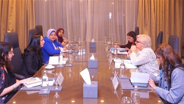 وزيرة التضامن تلتقي نظيرتها الفرنسية.. وتبحث سبل التعاون المشترك وزيرة التضامن تلتقي نظيرتها الفرنسية.. وتبحث سبل التعاون المشترك