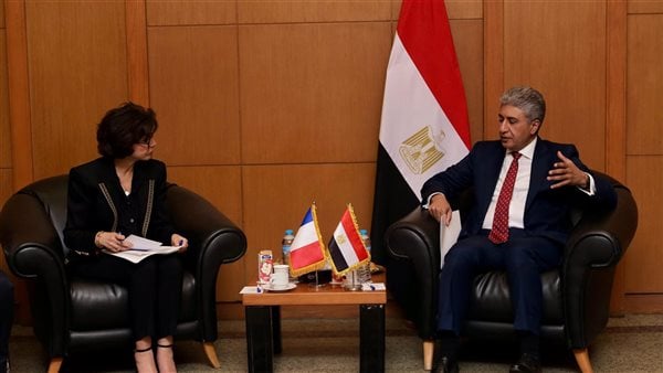 وزير السياحة يعقد اجتماعًا مع وزيرة الثقافة الفرنسية لبحث التعاون بين البلدين على المستوى الأثري وزير السياحة يعقد اجتماعًا مع وزيرة الثقافة الفرنسية لبحث التعاون بين البلدين على المستوى الأثري