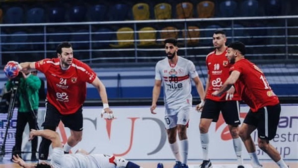 بعد حسم المارد الأحمر اللقب.. الأهلي يصطدم بالزمالك في ختام دوري محترفي اليد بعد حسم المارد الأحمر اللقب.. الأهلي يصطدم بالزمالك في ختام دوري محترفي اليد
