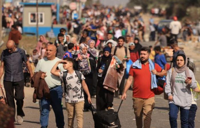 الأمم المتحدة: نحو 400 ألف نازح فى غزة منذ انتهاء وقف النار الأمم المتحدة: نحو 400 ألف نازح فى غزة منذ انتهاء وقف النار
