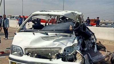 ننشر أسماء 14 شخص أصيبوا في حادث انقـ ـلاب ميكروباص بكفرالشيخ