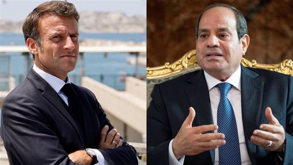 الرئيس السيسي ونظيره الفرنسي يصلان إلى مستشفى العريش الرئيس السيسي ونظيره الفرنسي يصلان إلى مستشفى العريش