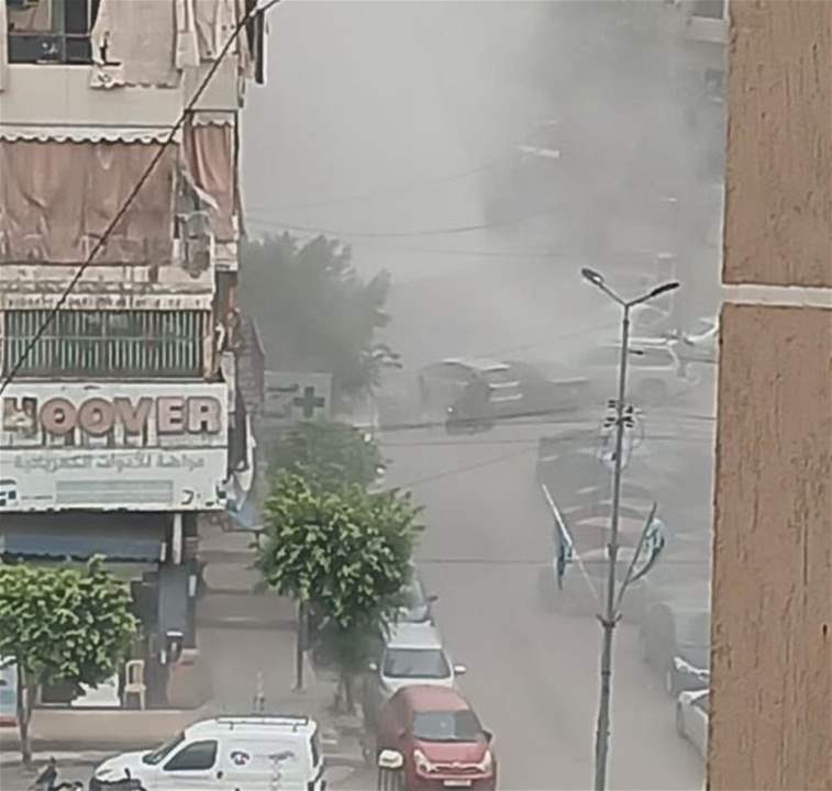 بالفيديو: سبب انهيار المبنى في الضاحية الجنوبية