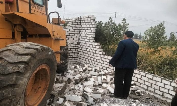 إزالة تعديات على مساحة 1592 متر أراضي زراعية وأملاك دولة في البحيرة إزالة تعديات على مساحة 1592 متر أراضي زراعية وأملاك دولة في البحيرة