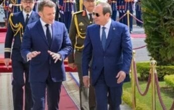 عاجل | وصول الرئيس السيسي ونظيره الفرنسي إلى مستشفى العريش