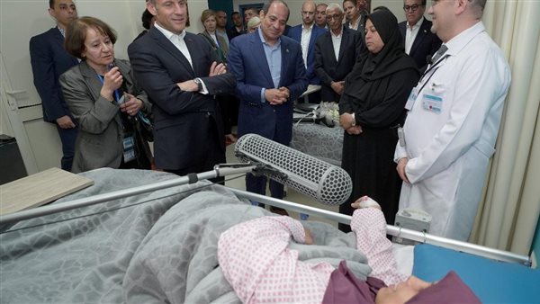 تفاصيل زيارة السيسي وماكرون لمدينة العريش.. صور تفاصيل زيارة السيسي وماكرون لمدينة العريش.. صور