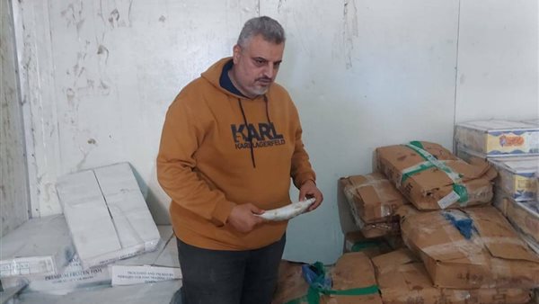 ضبط  4 طن أسماك ورنجة وفسيخ  مخالفة للمواصفات بالدقهلية