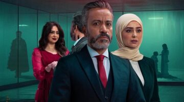 سامح حسين يصل العرض الخاص لفيلم استنساخ برفقة زوجته