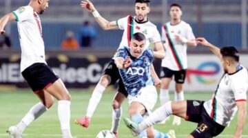 الجيش الملكي يحرز هدفه الأول في بيراميدز