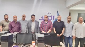 أيمن عبدالمجيد يستعرض برنامجه الانتخابي في «صدى البلد».. ويشكر طه جبريل لحفاوة الاستقبال|صور