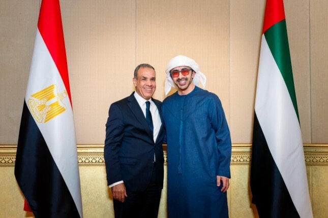 عبد العاطي يستعرض مع نظيره الإماراتي الجهود المصرية للعودة إلى اتفاق وقف إطلاق النار بغزة عبد العاطي يستعرض مع نظيره الإماراتي الجهود المصرية للعودة إلى اتفاق وقف إطلاق النار بغزة