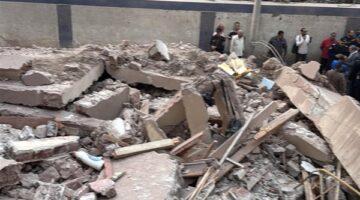 انهيار عقار مكون من 4 طوابق بأسيوط.. والحماية المدنية تبحث عن ناجين تحت الأنقاض