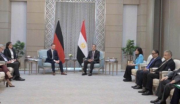 مدبولي يبحث مع رئيس وزراء ولاية ساكسونيا الحرة الألمانية سبل التعاون المُشترك مدبولي يبحث مع رئيس وزراء ولاية ساكسونيا الحرة الألمانية سبل التعاون المُشترك
