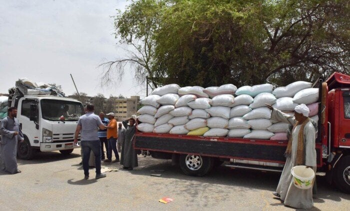 أسوان تستعد لاستقبال 6 آلاف طن قمح بصومعة الجوزيرة.. والمحافظ يؤكد التسهيلات للمزارعين أسوان تستعد لاستقبال 6 آلاف طن قمح بصومعة الجوزيرة.. والمحافظ يؤكد التسهيلات للمزارعين