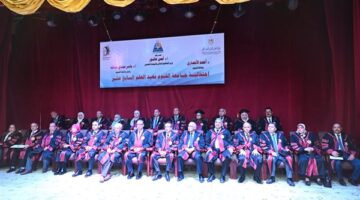 تكريم 1200 عالم بعيد العلم السابع عشر بجامعة الفيوم .. صور