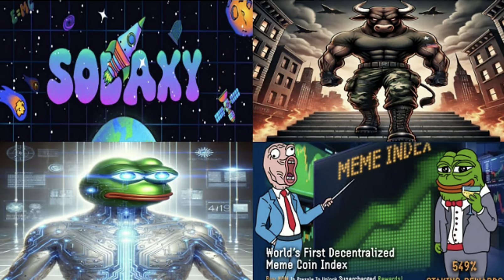 مقارنة أفضل اكتتابات الكريبتو لشهر آذار/مارس 2025: Solaxy وBTC Bull وMind of Pepe وMeme Index مقارنة أفضل اكتتابات الكريبتو لشهر آذار/مارس 2025: Solaxy وBTC Bull وMind of Pepe وMeme Index