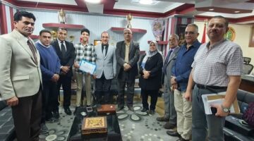 مدير تعليم المنوفية يكرّم الطلاب الفائزين في مسابقتي ”اليونيسف” و”آيسف” لعام 2025
