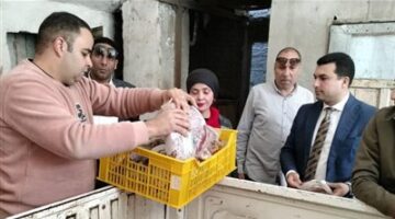 خلال حملة تفتيشية .. ضبط 358 كجم لحوم غير صالحة فى كفرالشيخ