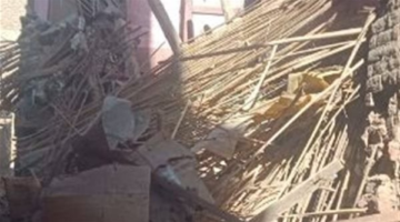 الفحص المبدئي لانهيار زاوية فوق أحد الأشخاص بالإسكندرية: صدرت لها قرار إزالة منذ عام