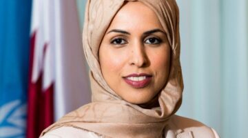 المندوب الدائم لدولة قطر لدى الأمم المتحدة تجتمع مع المديرة التنفيذية لبرنامج الأمم المتحدة للبيئة