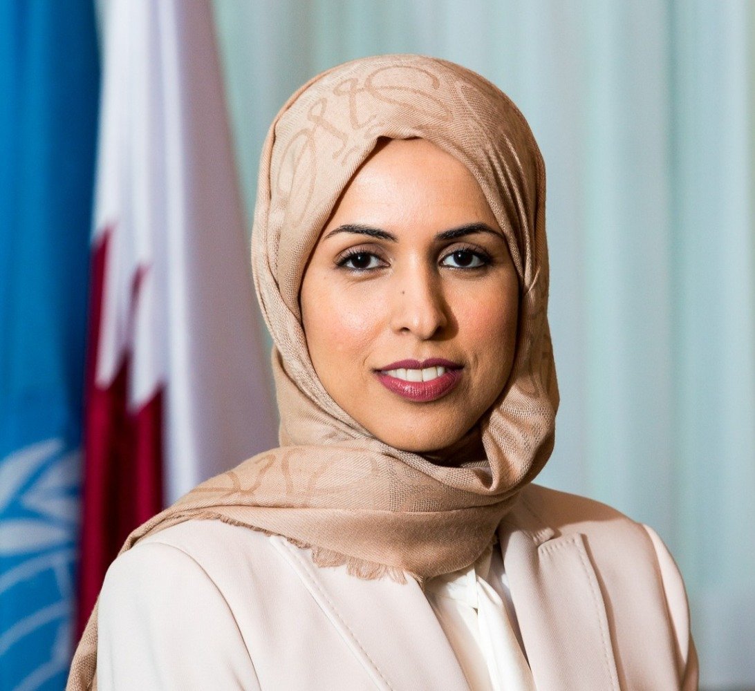 المندوب الدائم لدولة قطر لدى الأمم المتحدة تجتمع مع المديرة التنفيذية لبرنامج الأمم المتحدة للبيئة