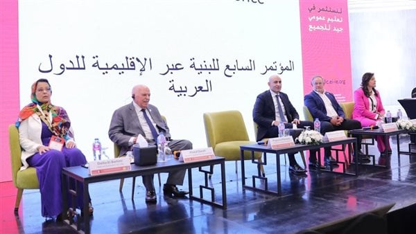 بعد تغيبه أمس.. وزير التعليم يشارك في ختام فعاليات المؤتمر الدولي السابع للبنية عبر الإقليمية للدول العربية بعد تغيبه أمس.. وزير التعليم يشارك في ختام فعاليات المؤتمر الدولي السابع للبنية عبر الإقليمية للدول العربية