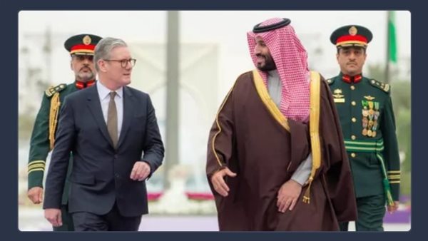 ولي العهد السعودي ورئيس وزراء بريطانيا يستعرضان التعاون الثنائي ولي العهد السعودي ورئيس وزراء بريطانيا يستعرضان التعاون الثنائي