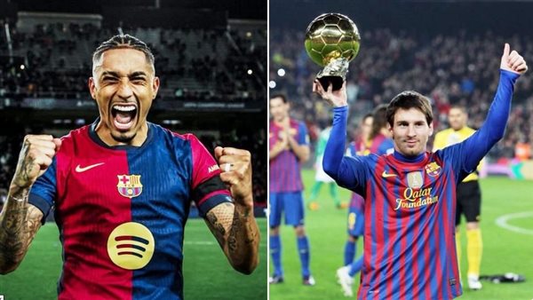 رافينيا يعادل رقم ميسي التاريخي مع برشلونة رافينيا يعادل رقم ميسي التاريخي مع برشلونة