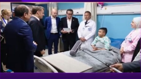 وزير الصحة: تمت زيارة 4 حالات فقط من مصابي فلسطين خلال زيارة ماكرون للعريش وزير الصحة: تمت زيارة 4 حالات فقط من مصابي فلسطين خلال زيارة ماكرون للعريش