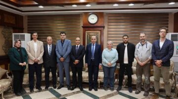 محافظ المنيا يبحث مع وفد “إيفاد” سبل تحسين معيشة صغار المزارعين