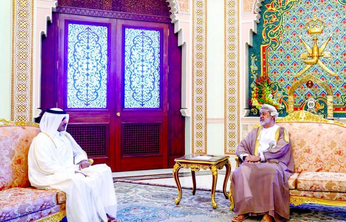 سلطان عمان يستقبل وزير الدولة لشؤون الطاقة سلطان عمان يستقبل وزير الدولة لشؤون الطاقة