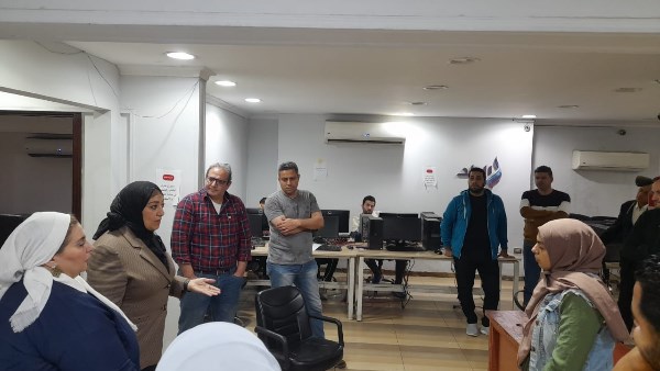 دعاء النجار تلتقي بأسرة موقع “صدى البلد”.. وتؤكد: عملت على تقديم خدمات متميزة تليق بالصحفيين دعاء النجار تلتقي بأسرة موقع “صدى البلد”.. وتؤكد: عملت على تقديم خدمات متميزة تليق بالصحفيين