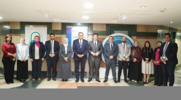 وفد البنك الأهلي المصري ورئيس الاعتماد والرقابة  يبحثون آليات تمويل المنشآت الصحية بالقطاع الخاص