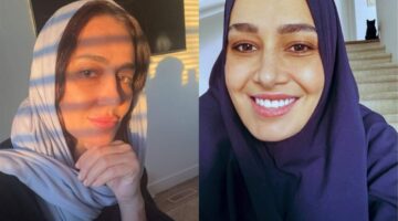 ابنة حلا شيحة من زوجها الكندي تطل بالحجاب وتبدأ مشوارها الدعوي