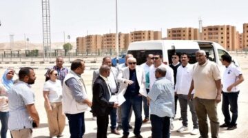 محافظ الأقصر يتفقد مشروعات تطوير البنية التحتية والخدمية بمدينة الطود