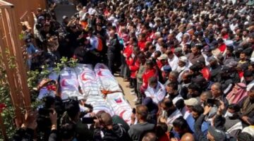 مسعف فلسطيني يروى الصدمة التي عاشها لدى استشهاد 15 من زملائه في قطاع غزة