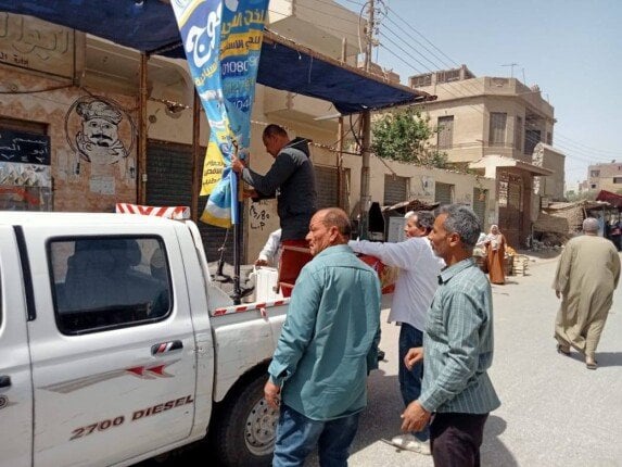 بني مزار في الصدارة: تحرير 128 مخالفة إشغال وإزالة عشرات التعديات بني مزار في الصدارة: تحرير 128 مخالفة إشغال وإزالة عشرات التعديات