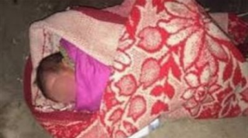 العثور على مولود بمدخل عقار فى حدائق القبة