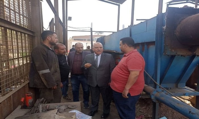 وكيل الصحة بالقليوبية يتفقد مجمع المحارق بالخانكة وكيل الصحة بالقليوبية يتفقد مجمع المحارق بالخانكة