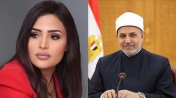 داليا عبدالرحيم تعزي رئيس جامعة الأزهر في وفاة والده