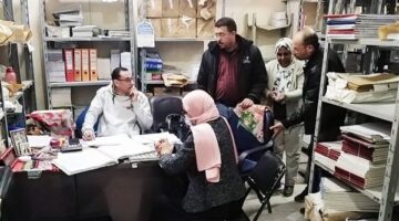 تشكيل لجان للجرد الكامل لجميع مخازن مستشفى شرق المدينة بالإسكندرية
