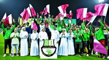 الأهلي بطلا لأندية قوى غرب آسيا