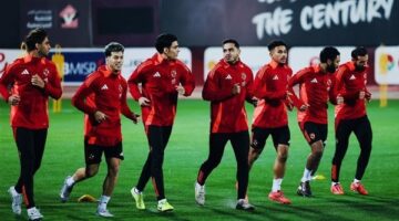 الأهلي ينهي تدريباته الجماعية قبل مباراة بيراميدز في الدوري