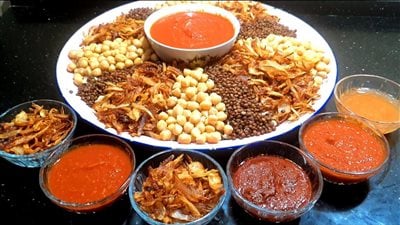 طريقة سهلة وسريعة لعمل الكشري المصري..صور طريقة سهلة وسريعة لعمل الكشري المصري..صور