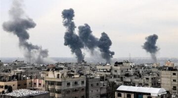 إعلام فلسطيني: مدفعية الاحتلال تقصف حي السلام في خان يونس جنوب قطاع غزة