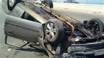 إصابة 3 أشخاص في حادث تصادم بالفيوم