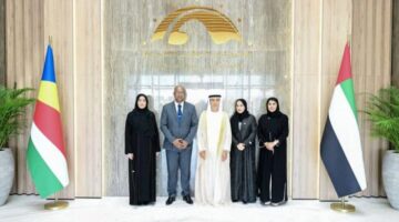 لجنة الصداقة البرلمانية الإماراتية الأفريقية تبحث التعاون البرلماني مع برلمان سيشل