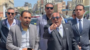 "أنت بتكلم خواجة".. محافظ بورسعيد يوبخ مسئولي شركة النظافة البريطانية